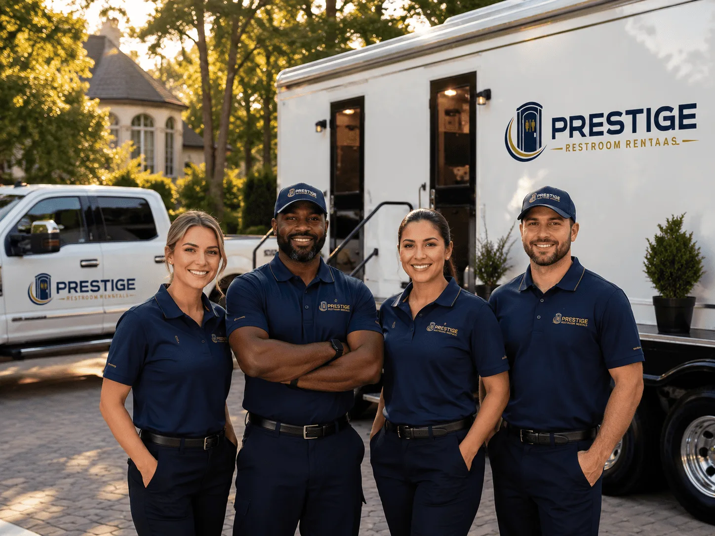 Trusted Luxury Portable Restrooms company in Nova, OH